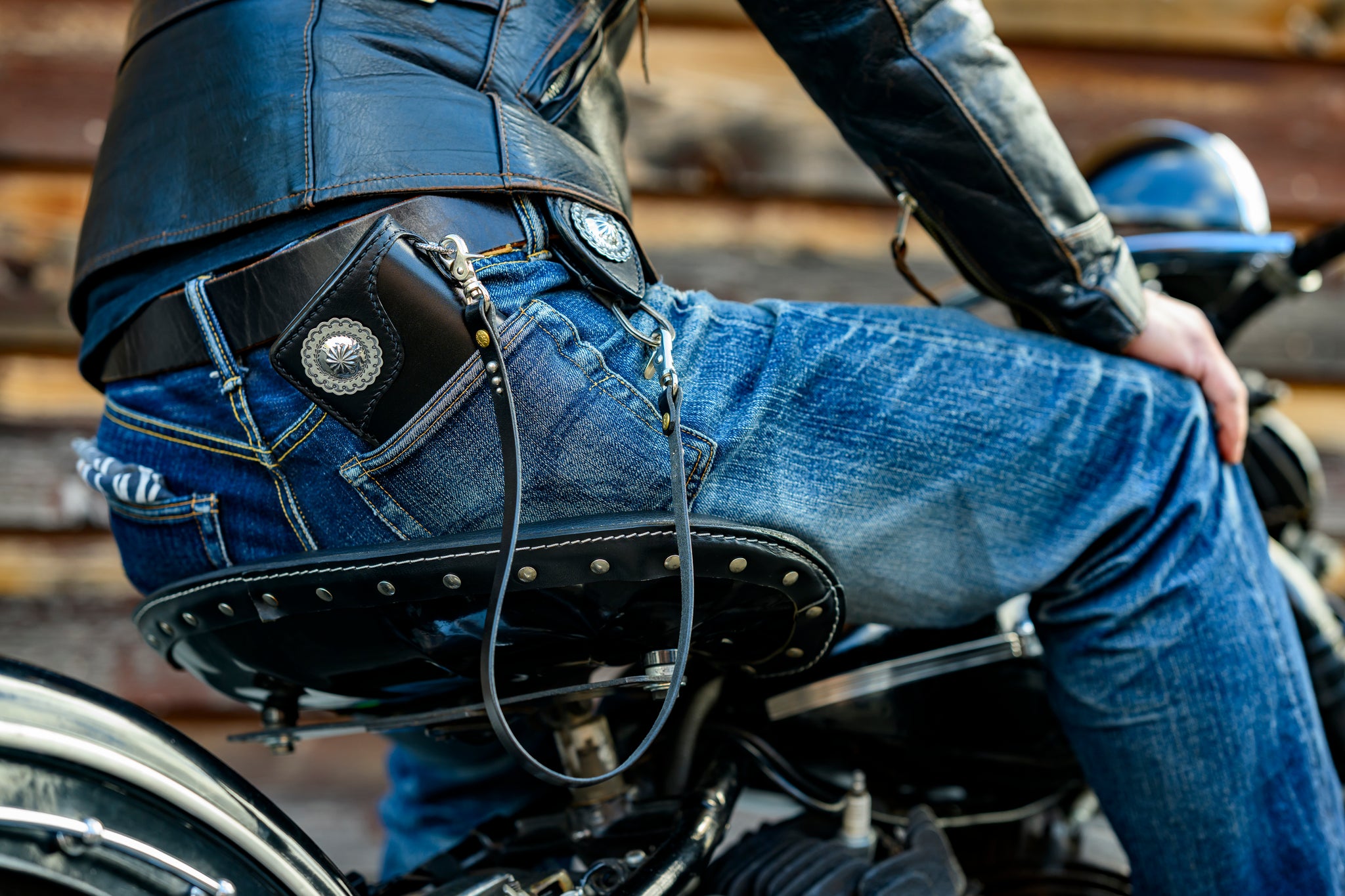 THE FLAT HEAD×CLUB HARLEY 別注ロングウォレット【11月30日頃出荷 THE FLAT HEAD×CLUB HARLEY 別注ロングウォレット【11月30日頃出荷