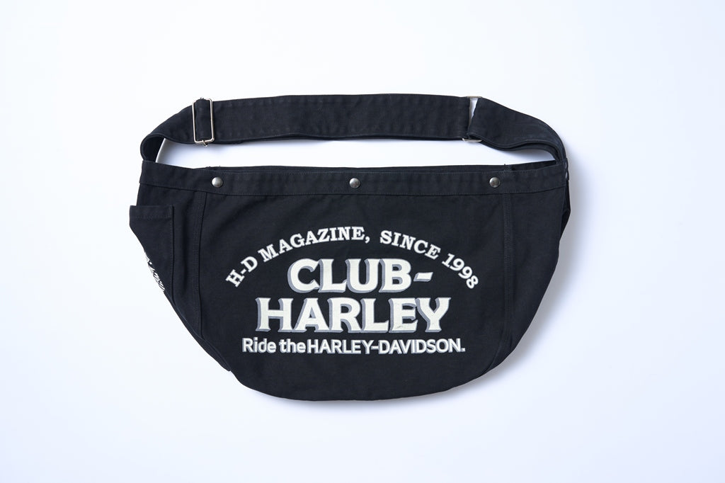 California Sportswear × CLUB HARLEY ニュースペーパーバッグ（ENGINE